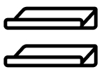 Double shelf icon