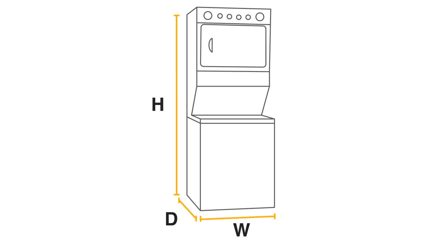 Stacked dimension guide Stacked dimension guide