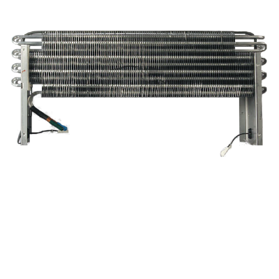 Refrigerator evaporator coils.