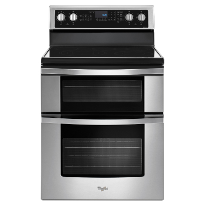 Whirlpool® double oven range
