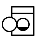 Front load washer icon