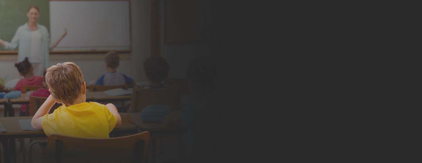 Children in a classroom