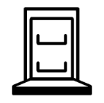 Compact dishwasher icon