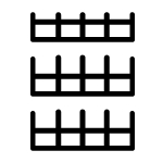 Third-rack dishwasher icon