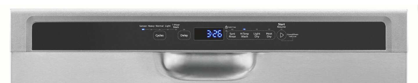 Front control dishwasher control panel Front control dishwasher control panel