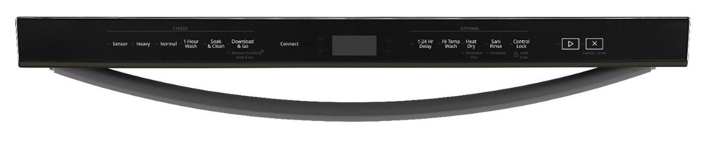 Top control dishwasher control panel Top control dishwasher control panel