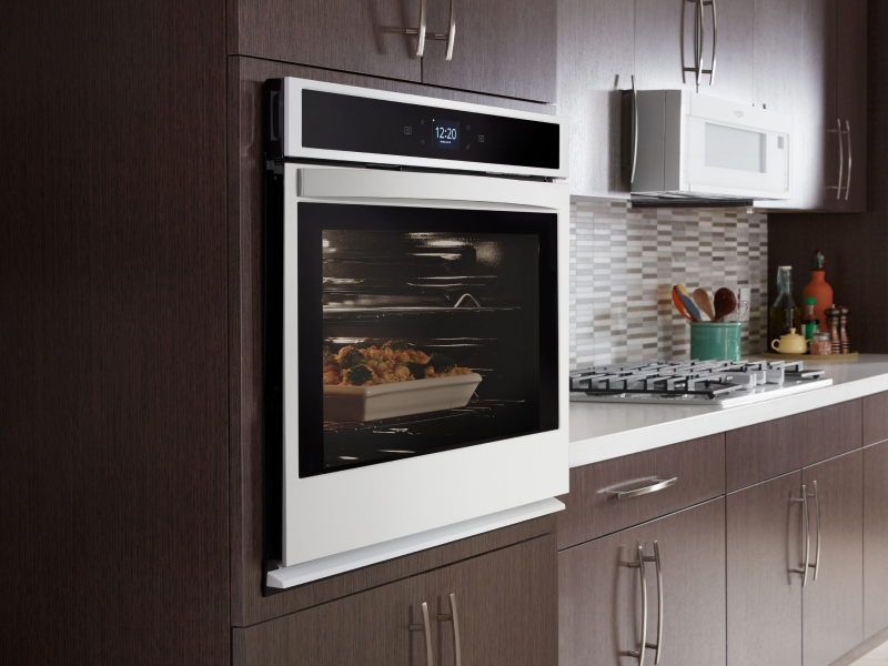 A stainless steel single wall oven A stainless steel single wall oven