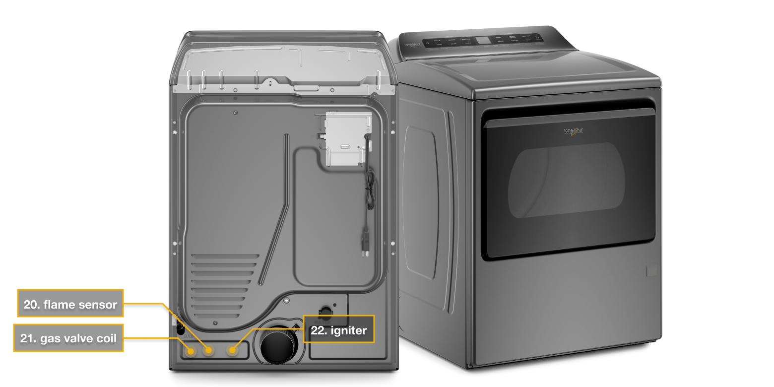 Internal and external dryer diagram