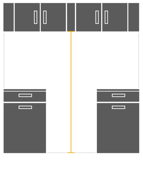Cabinetry height measurement