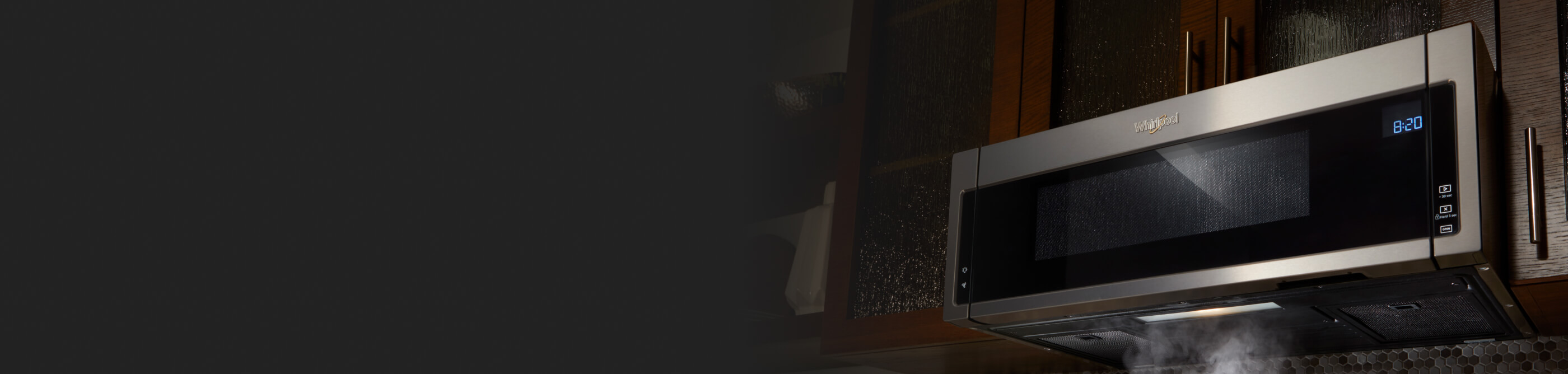 Whirlpool® low profile microwave