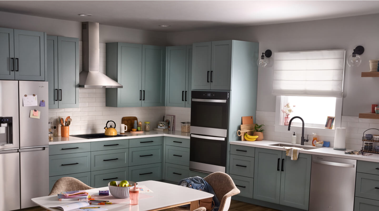 Whirlpool® Appliances in a modern kitchen