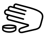 Dishwasher tablet icon