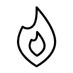 Flame icon
