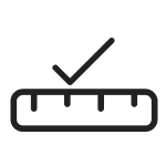 A ruler icon