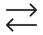 An arrow icon