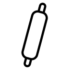 Rolling pin icon