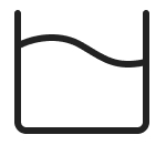 Fill tub icon