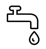 A water faucet icon