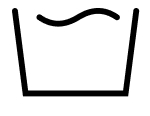 Machine wash symbol 
