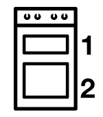 A double oven icon