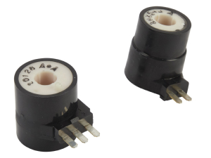 Gas valve solenoid coils