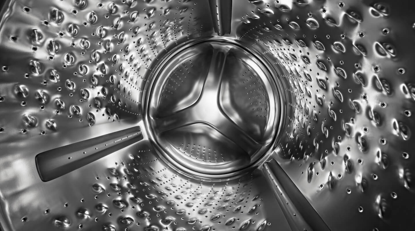 Stainless steel drum of a washing machine Stainless steel drum of a washing machine