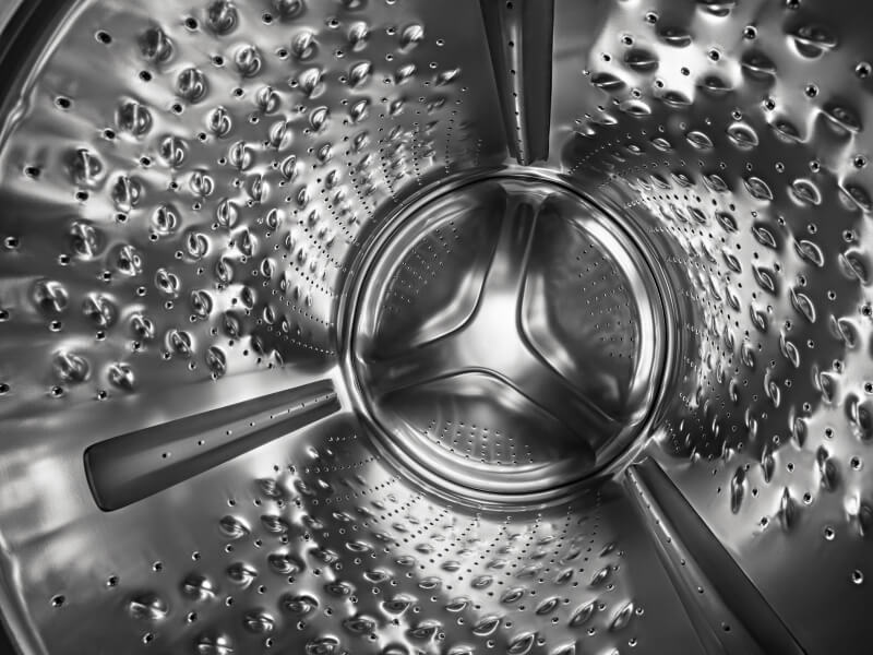 Stainless steel drum of a washing machine Stainless steel drum of a washing machine