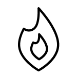Flame icon
