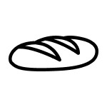loaf of bread icon