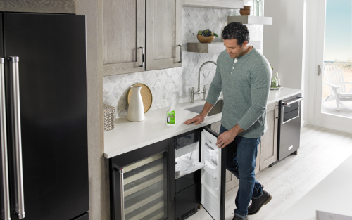 affresh® cleaner on a white countertop