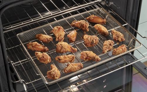 extra crispy air fryer buffalo wings in the oven