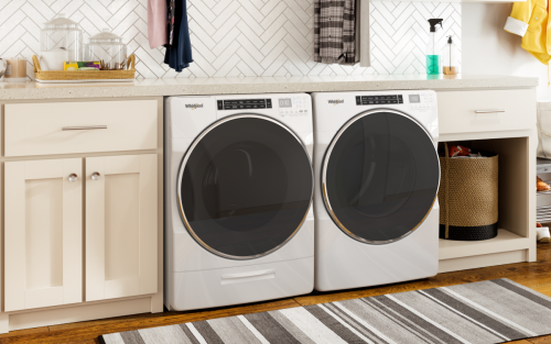 Washer and dryer set