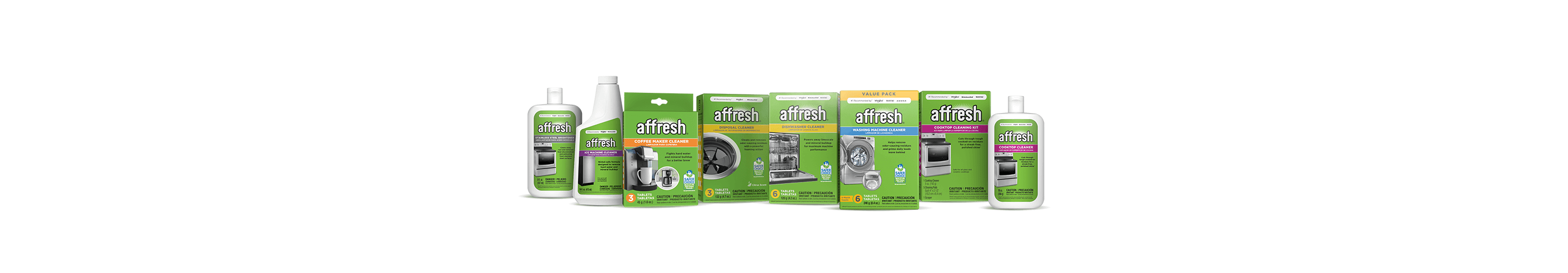 Full affresh® porfolio lineup.