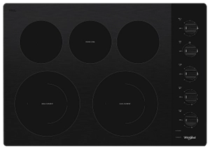 A Whirlpool® ADA compliant cooktop