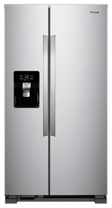 A Whirlpool® ADA compliant side-by-side refrigerator