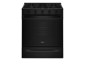A Whirlpool® 30-inch Gas Smart Range with Air Cooking Technology