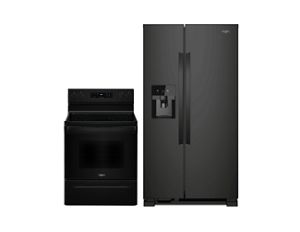 Range and Refrigerator