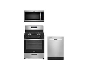 Dishwasher, Range and Microwave