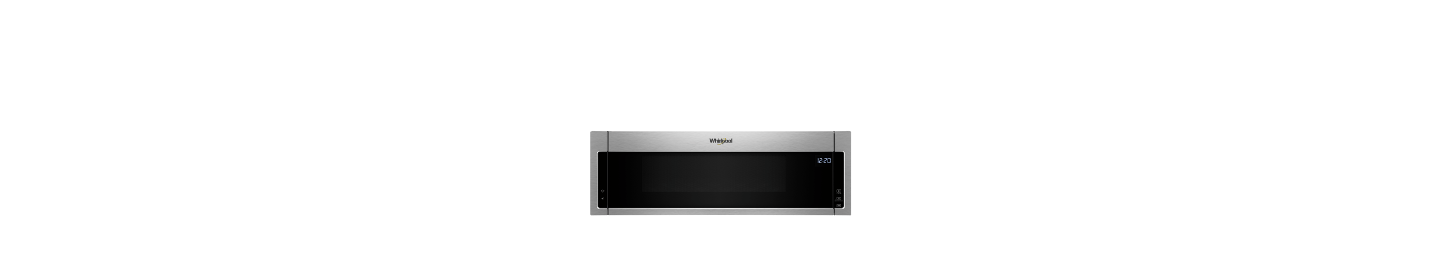 A Whirlpool® Low Profile Over-The-Range Microwave