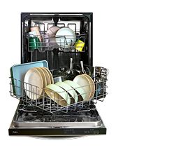 Shop the Whirlpool® 24" Dishwasher with Spin&Load Rack