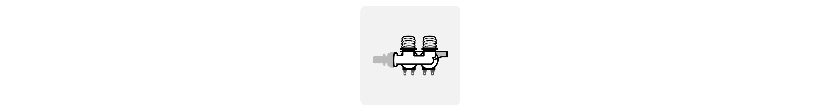 Water inlet control valve