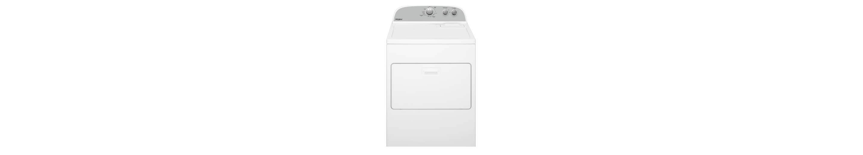 Whirlpool® 7.0 Cu. Ft. Top Load Electric Dryer with Moisture Sensing