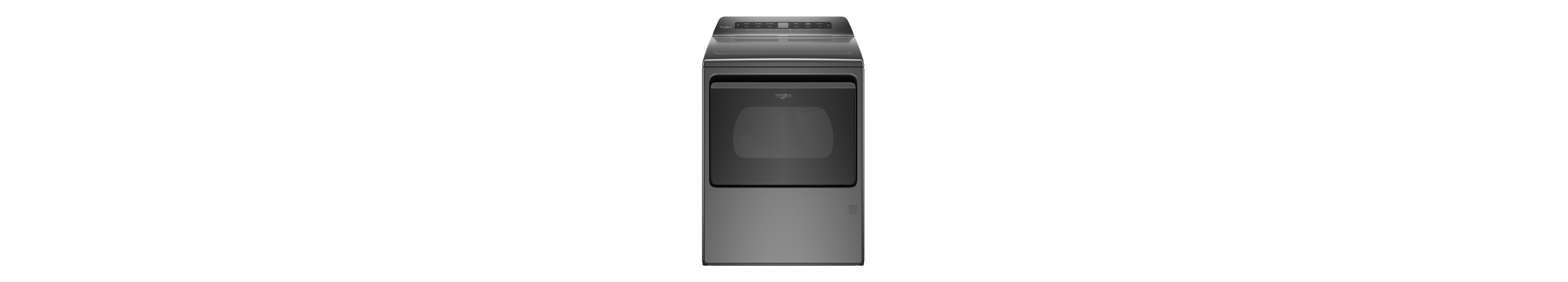Whirlpool® 7.4 Cu. Ft. Top Load Electric Dryer with Intuitive Controls