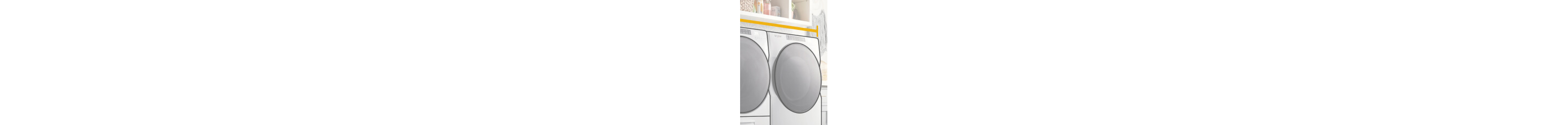 Front load washer and dryer dimensions graphic