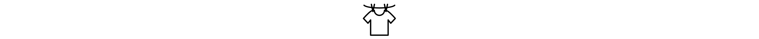 Line dry icon