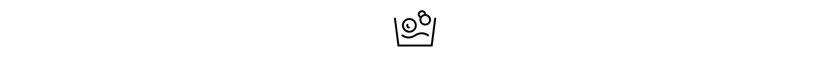 Wash tub icon