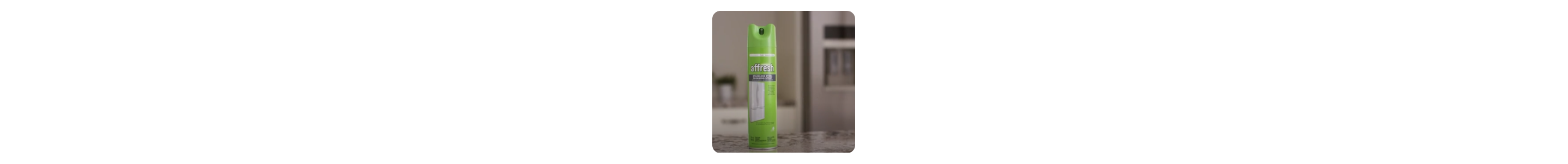Close up of affresh® stainless steel cleaner