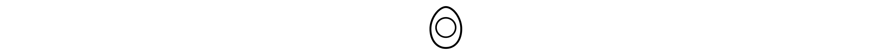 Cut hard-boiled egg icon