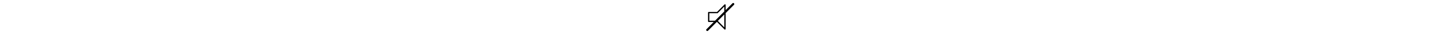 Mute volume icon