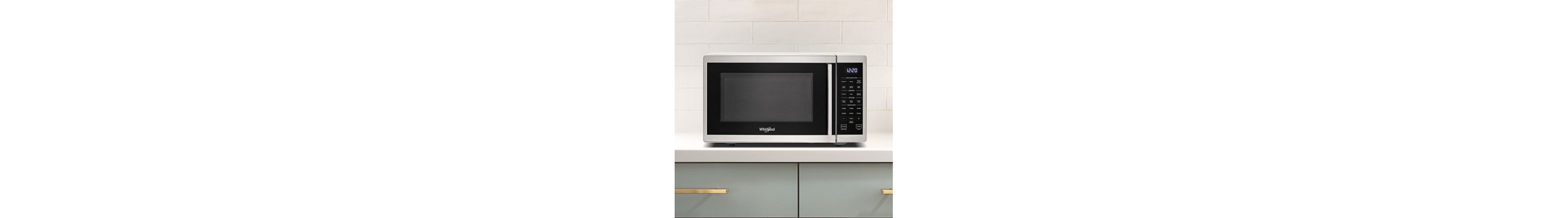 Whirlpool® Microwave on a countertop